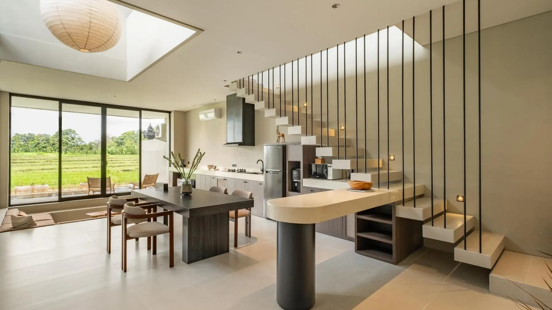 Villa Mesra 2Br Stunning Paddy Fields Views - Canggu Berawa